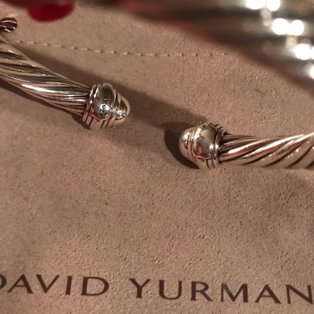 David Yurman 7mm Pave Diamond Dome Bracelet